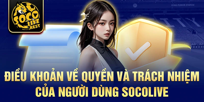 Điều khoản về quyền và trách nhiệm của người dùng Socolive